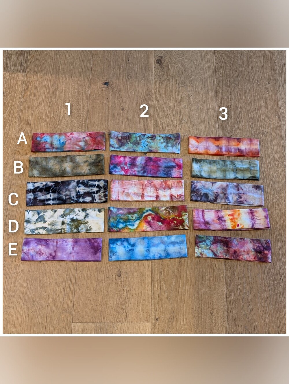 New Tiedye Headbands 3 For $24